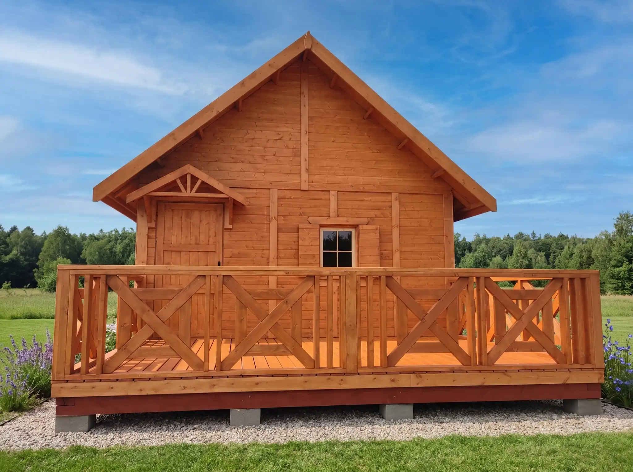 Maciek II Cabin 5x5 + Terrace 5x3m (SSZ)
