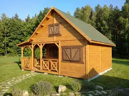 Mieszko II Cabin 5m x 5m + side terrace 1,5x5m (WT2021) - photo 9