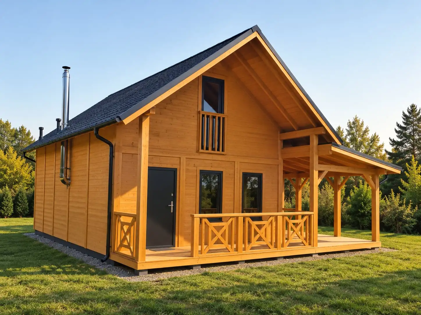 Patryk Cabin – 49.5 m² (SSZ)