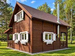 Olaf Cabin 7x5m with 7x2m Side Terrace (SSZ) - photo 5