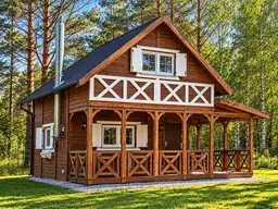 Olaf Cabin 7x5m with 7x2m Side Terrace (SSO) - photo 6