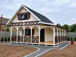Olaf Cabin 7x5m with 7x2m Side Terrace (WT2021) - photo 1