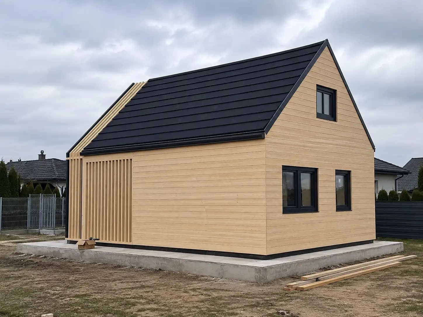 Holzhaus Amadeusz IV v2 - 7,7x4,5m (WT2021)