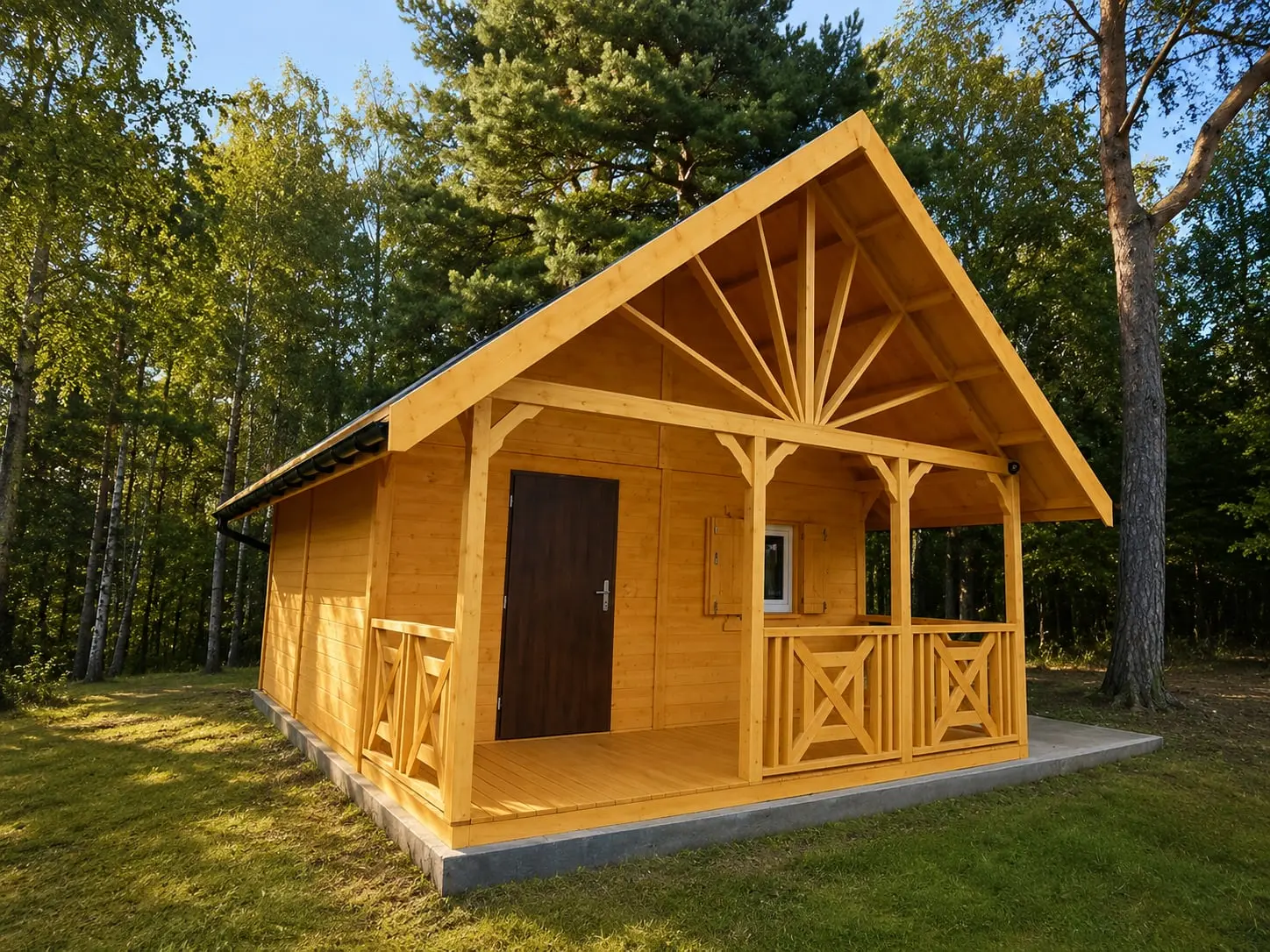 Holzhaus Bolesław - 7x5m (CRA)