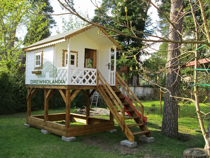 Drewniany Domek Dla Dzieci Kitty III - 2,8x2m