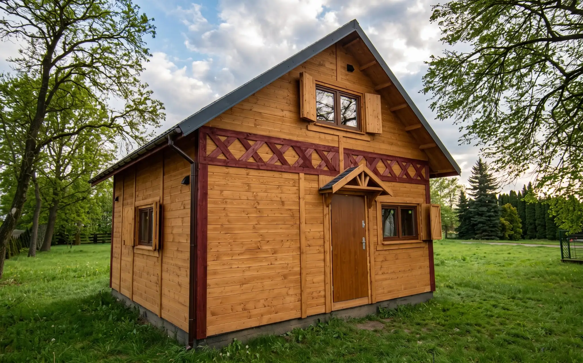 Chata Wiktor V - 5,9x5,9m (SSZ)