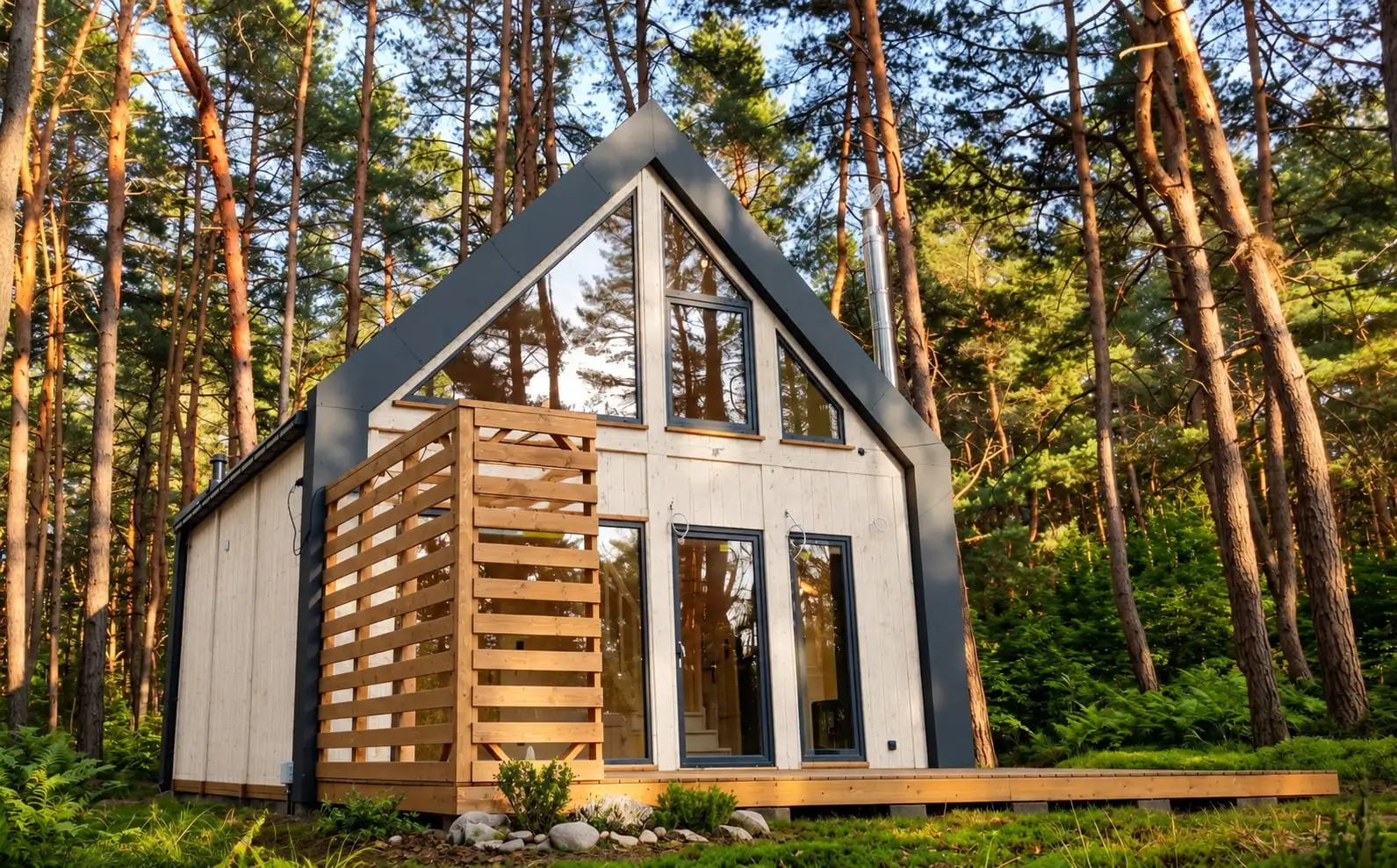 Chata Oskar - 5,9x5,9m (SSZ)