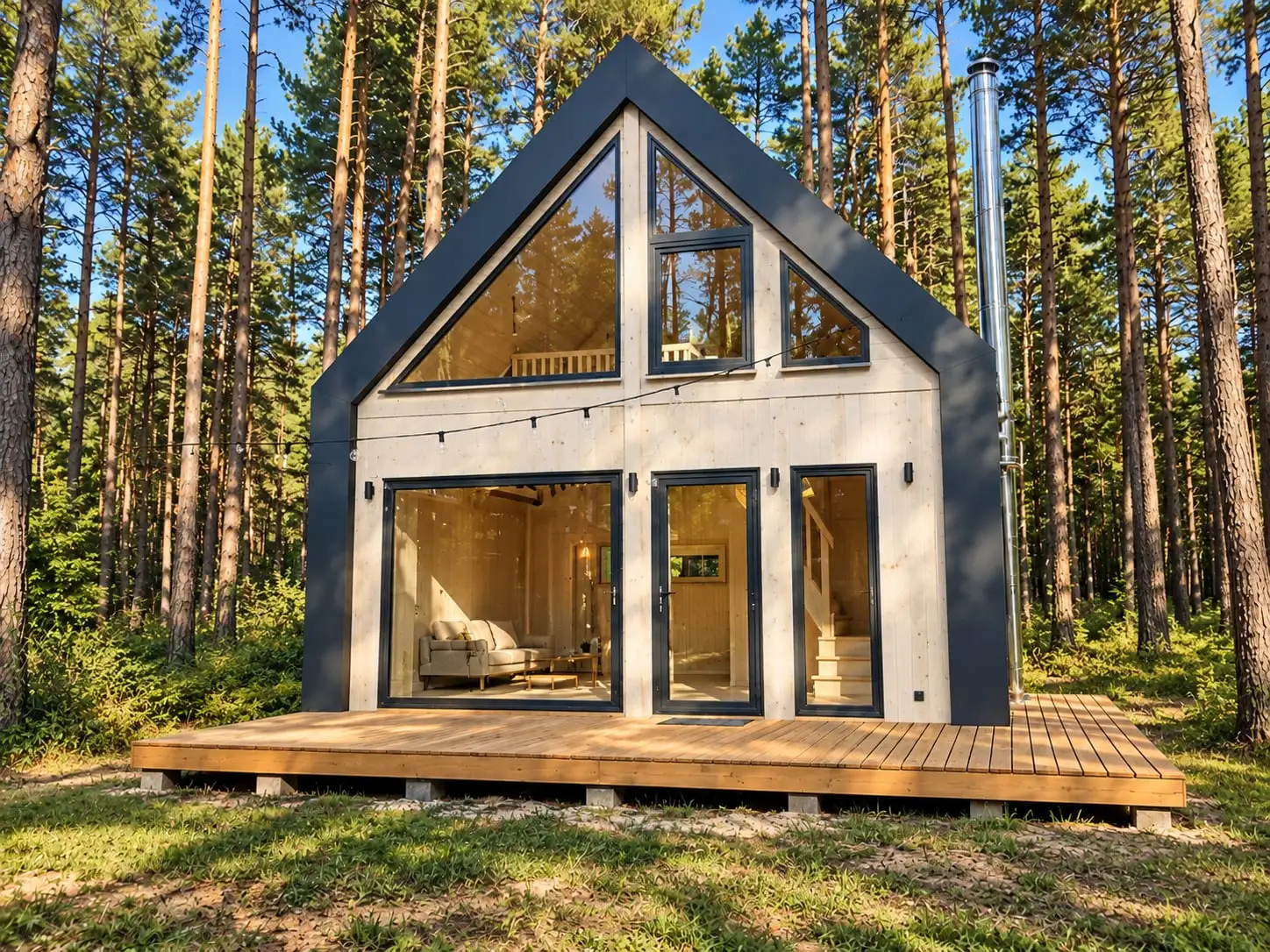 Chata Oskar - 5,9x5,9m (SSO)