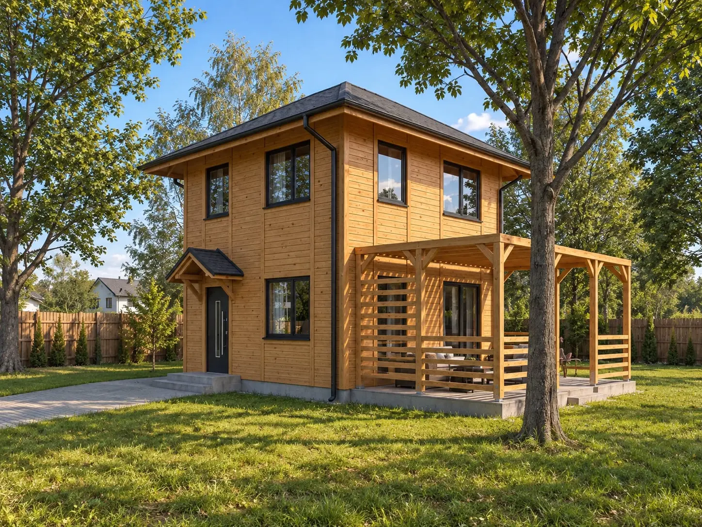 Chata Łukasz - 35 m² - 70 m² (SSZ)