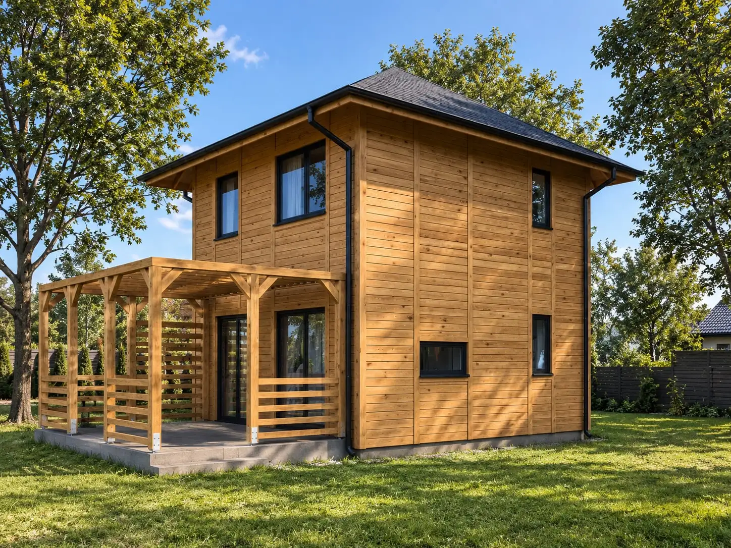 Chata Łukasz - 35 m² - 70 m² (hrubá stavba otvorená)