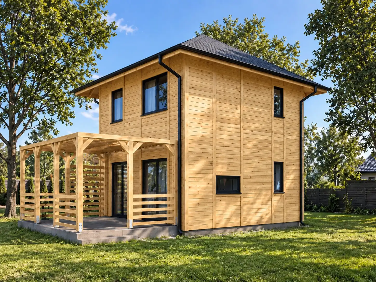 Chata Łukasz – 35 m² (WT2021)