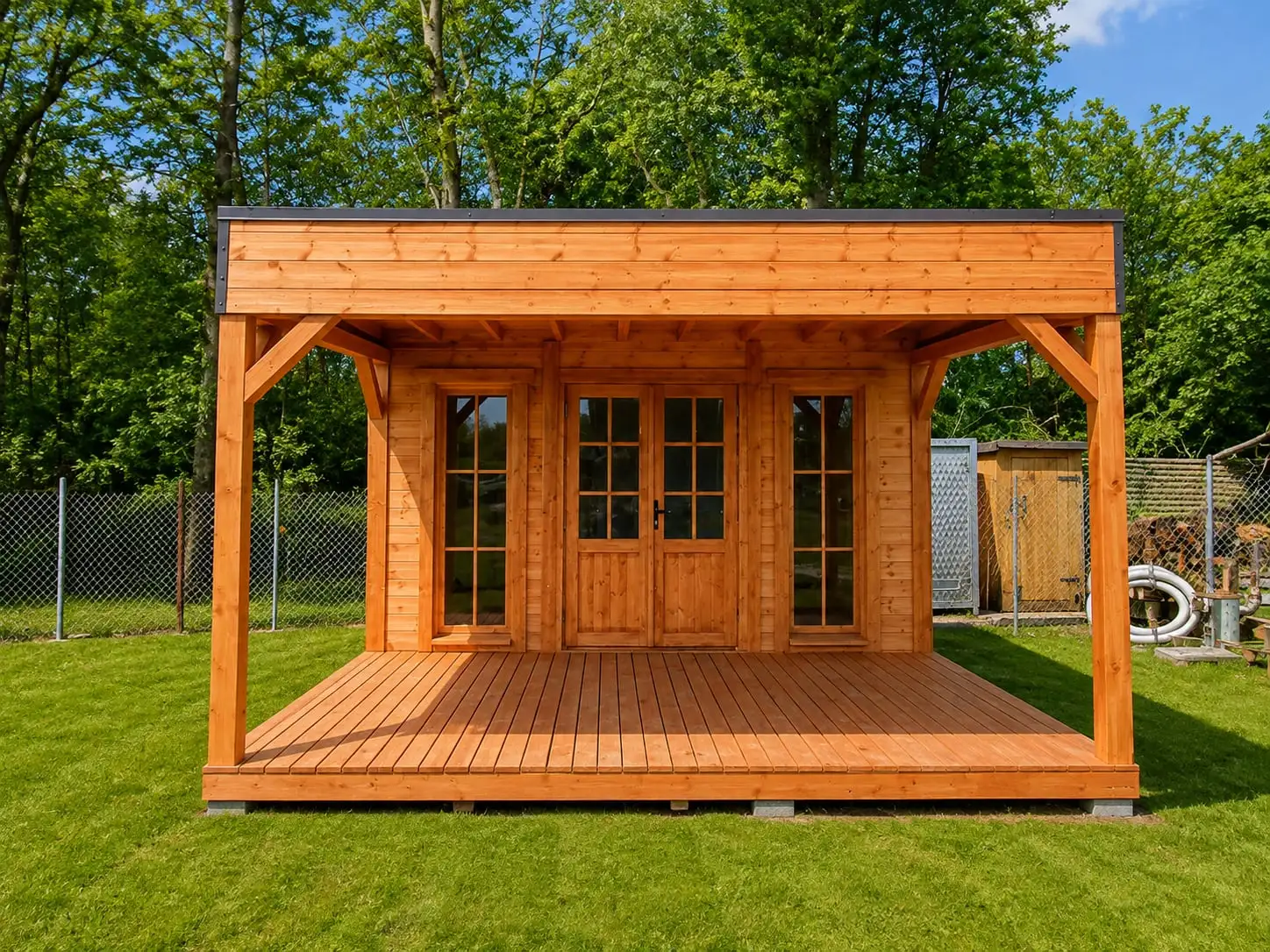 Domek Tymon 4,5x3m + 4,5x2,5 (SSO)