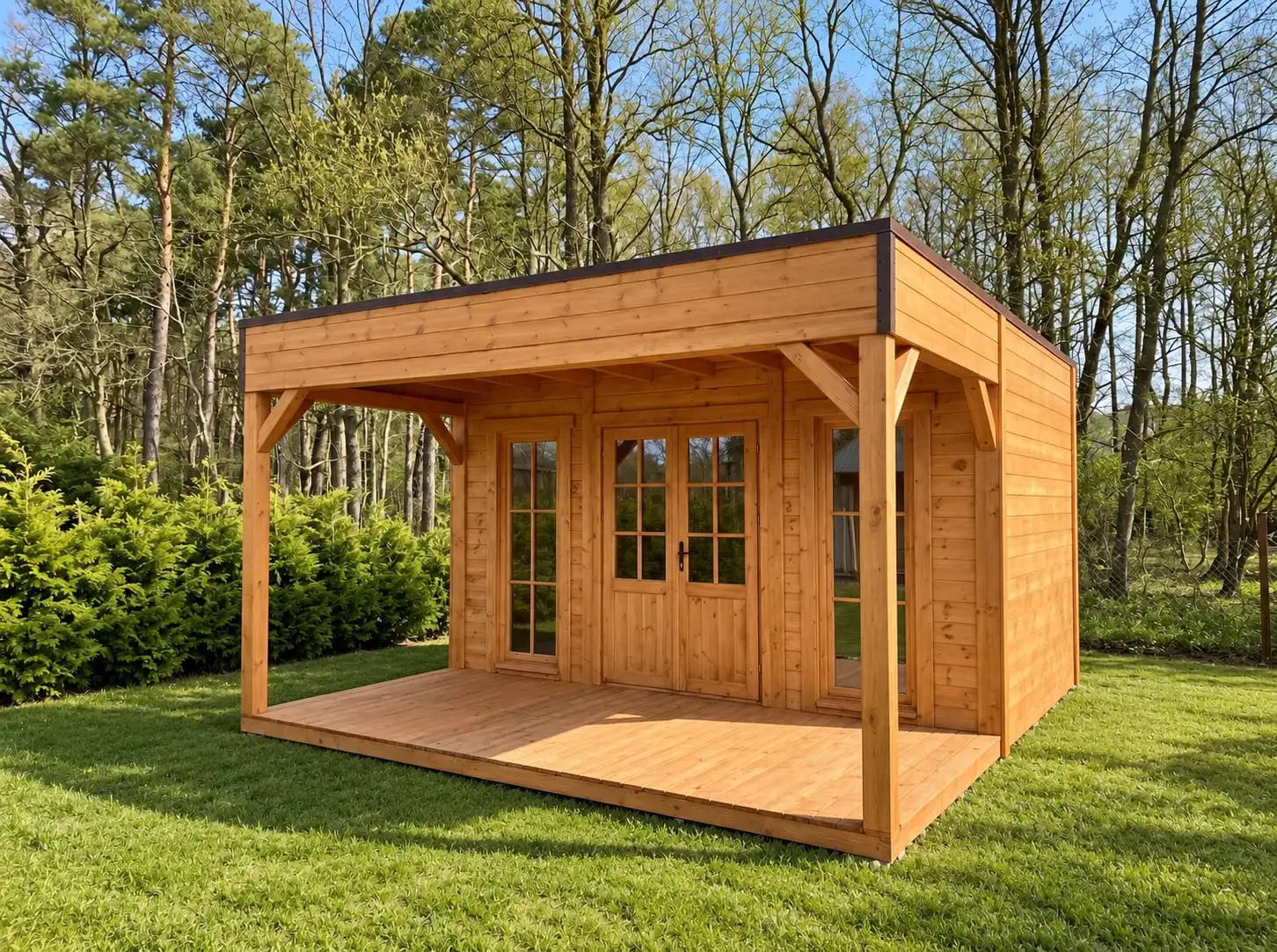 Domek Tymon 4,5x3m + 4,5x2,5 (SSO)