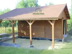 Drewniane wiaty zadaszenie producent