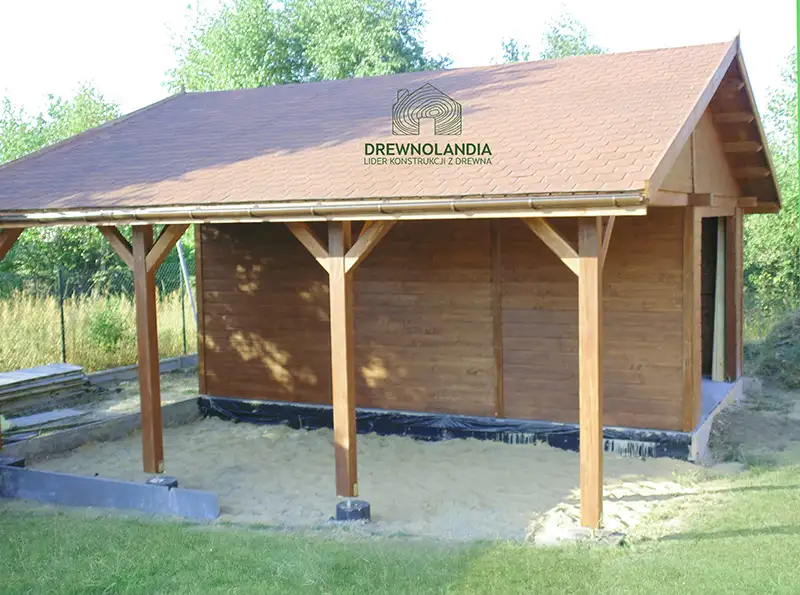 Drewniane wiaty zadaszenie producent
