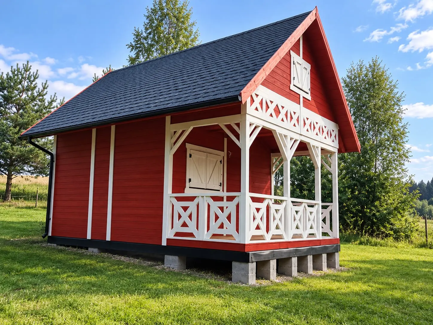 Domek Olaf - 7x5  (CRA)