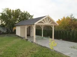 Wiata magda na dwa auta