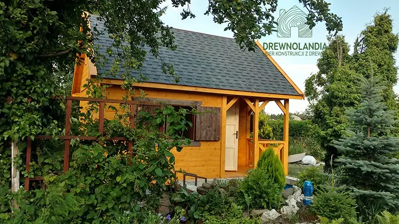 Domek na dzialke Wiktor I - 5x4m 