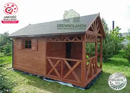 Domek Letniskowy Jedrzej - 5x3m, altana ogrodowa 