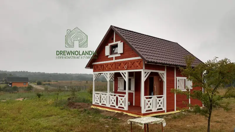 Domek z poddaszem Olaf - 7x5m