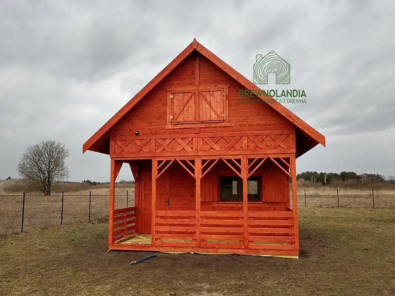 Domek z poddaszem Olaf - 7x5m
