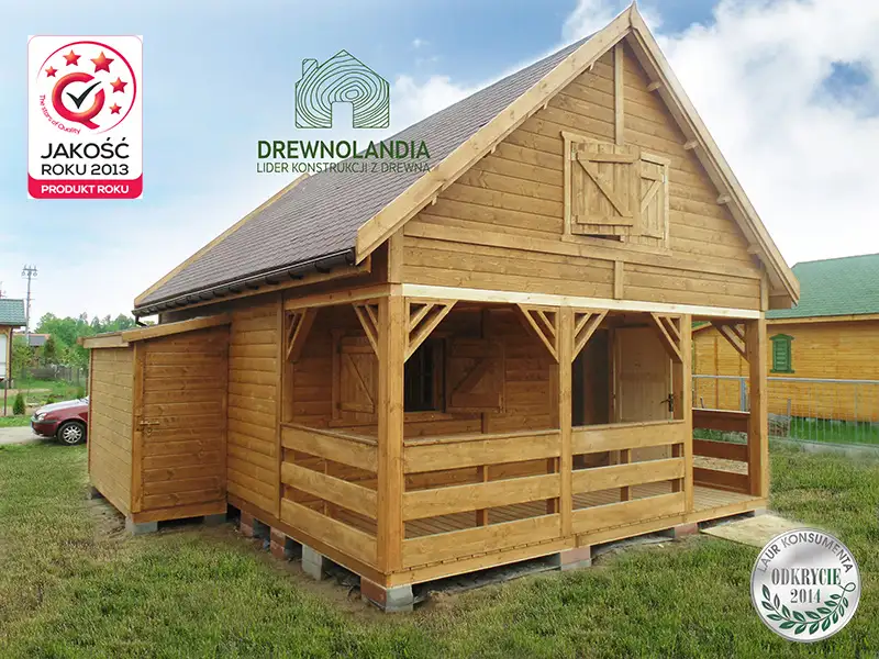 Domek z poddaszem Olaf - 7x5m