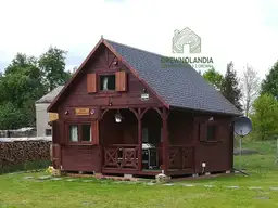 Taras drewniany domek drewnolandia warszawa