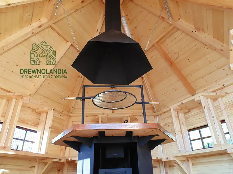 Drewniany Domek Grillowy Jan - 4,8m 