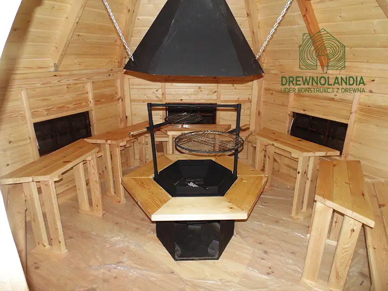 Domki grillowe z drewna