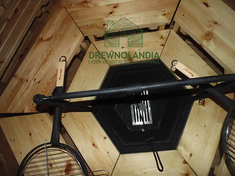 Palenisko grillowe do domku