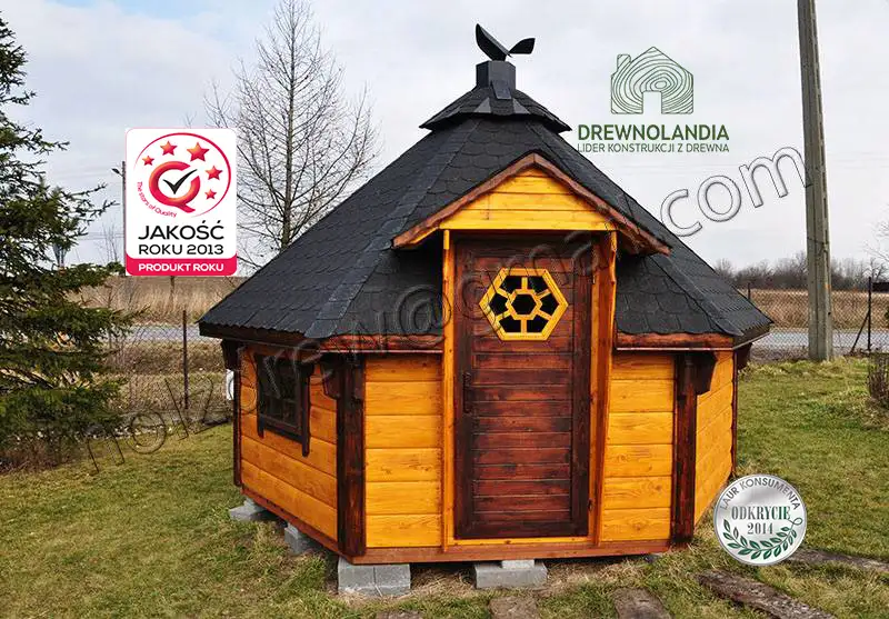 Domki grillowe producent Drewnolandia z Czestochowy