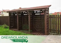 Drewutnia szopka na drewno szybko tanio