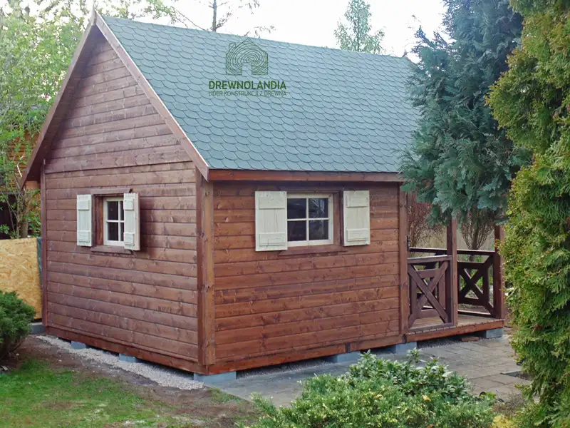 Domki ogrodowe producent drewnolandia 2017