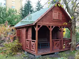 Domek z drewna producent 2018