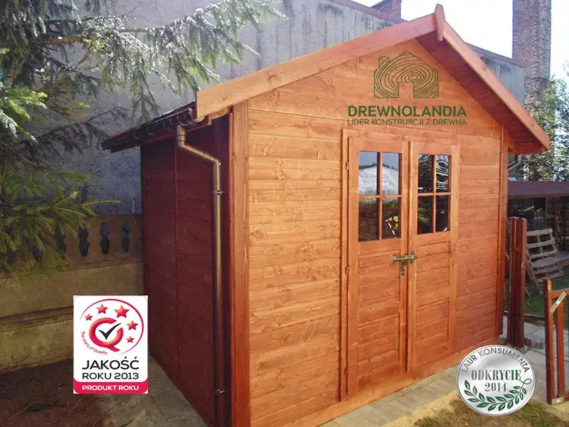 Domek gospodarczy do ogrodu Klaudiusz  - 3x2m 