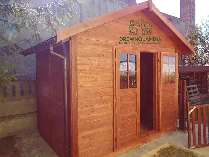 Domek gospodarczy do ogrodu Klaudiusz  - 3x2m 