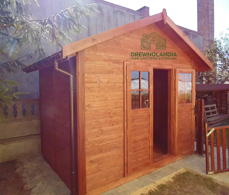 Domek gospodarczy do ogrodu Klaudiusz  - 3x2m 