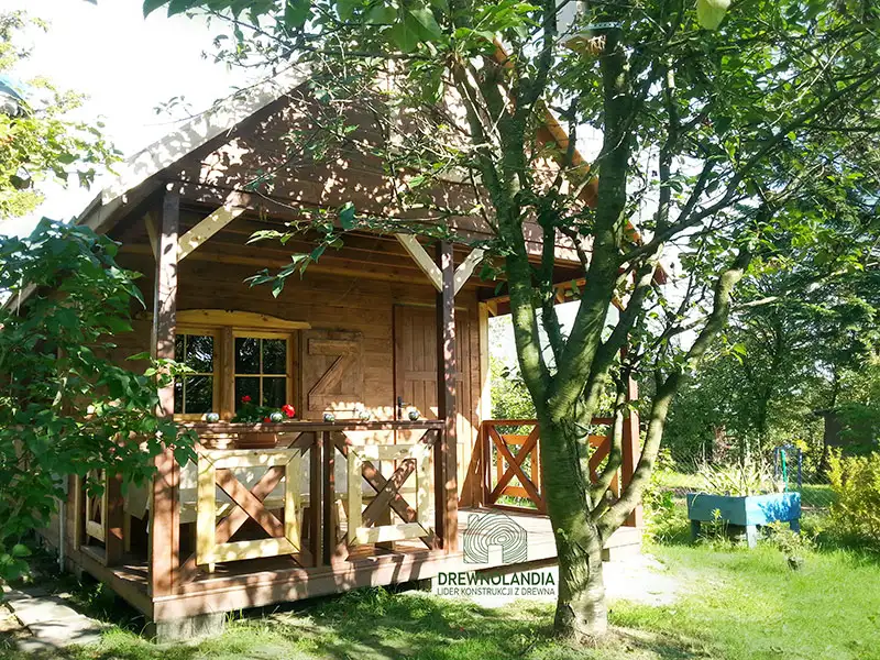 Maly domek sezonowy do 35 m2