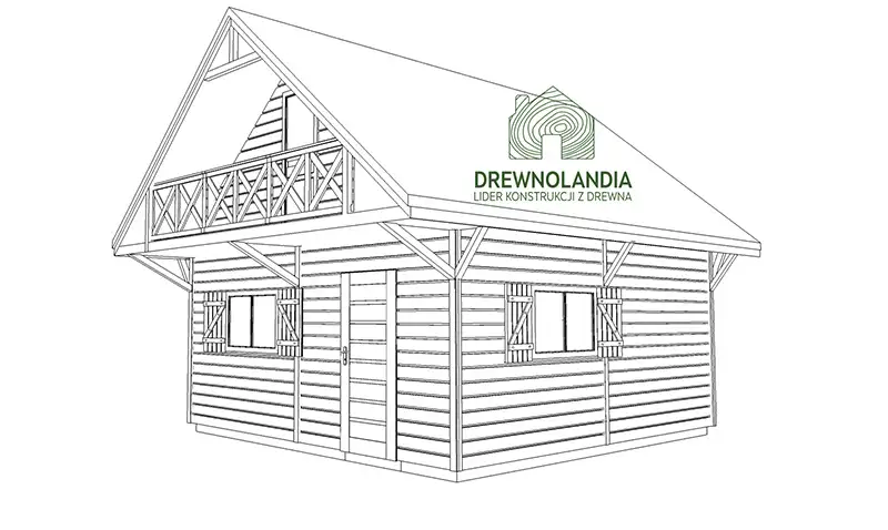 Domek z dwoma sypialniami