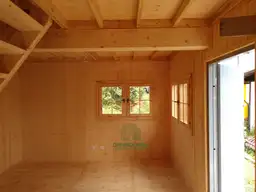 Domki szkieletowe z drewna wnetzre