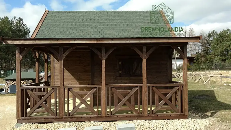 Letniskowe drewniane cena domki rekreacyjne