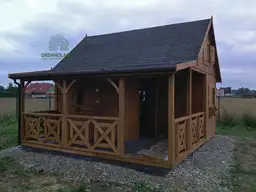 Domki ogrodowe z drewna 2017