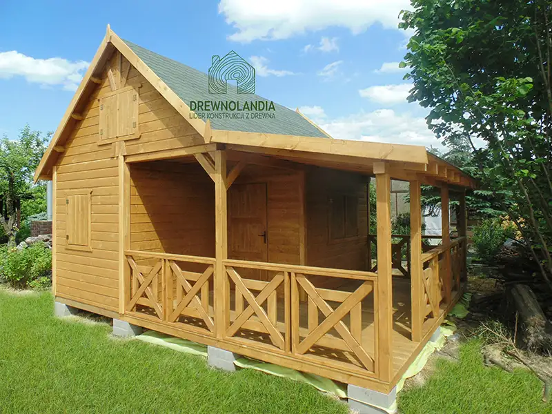 Domek drewniany Torun
