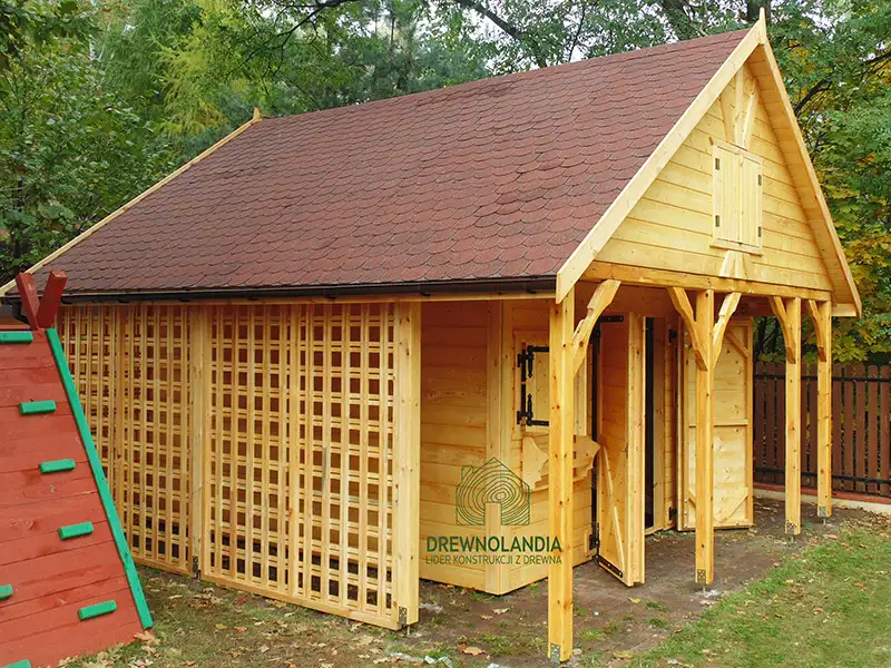 Domek narzędziowy z poddaszem Baltazar - 5x5m 