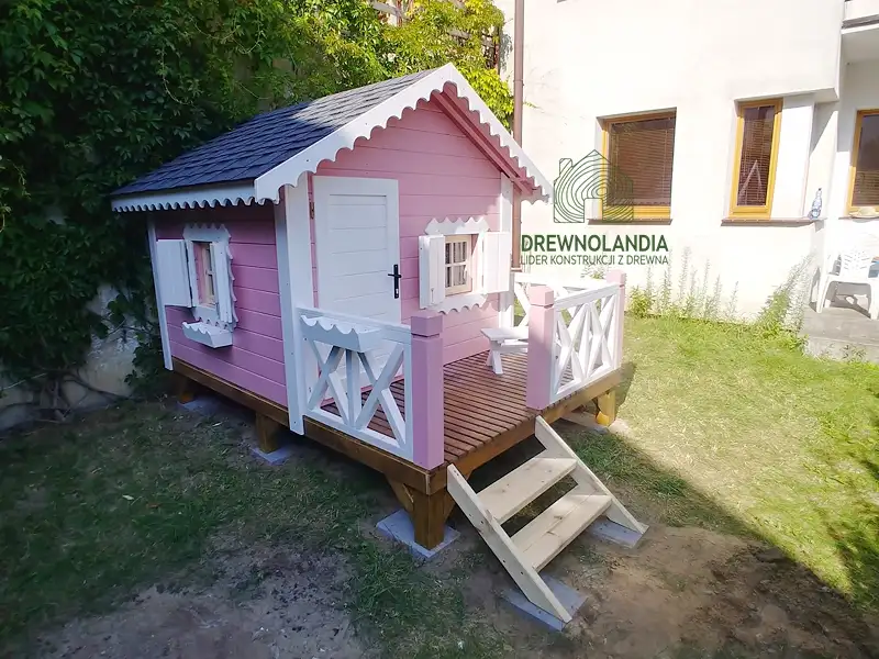 Domek z drewna Dla Dzieci Reksio - 2x3m 