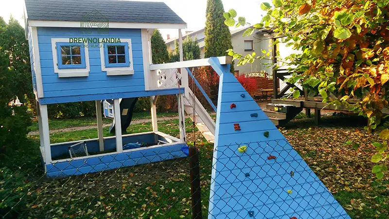 Domek ogrodowy Dla Dzieci Lolek - 2,8x2m z huśtawką 