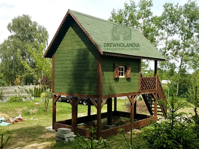 Domek do zabawy na podworko