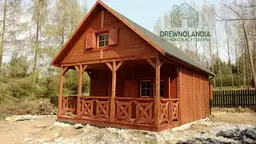 Domek z drewna bez pozwolen