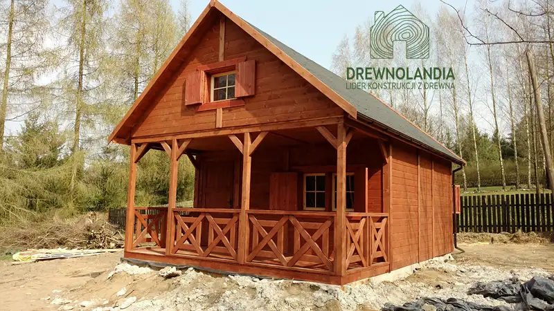 Domek z drewna bez pozwolen