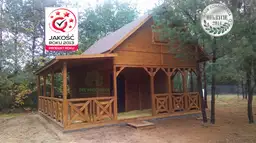 Domek letniskowy z drewna producent drewnolandia 2017